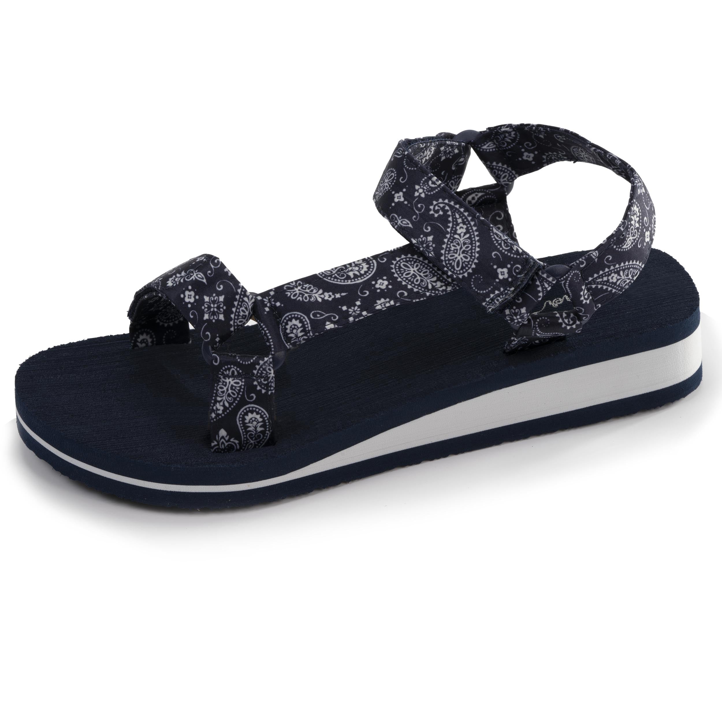 Sandale Femme sport talon Marine