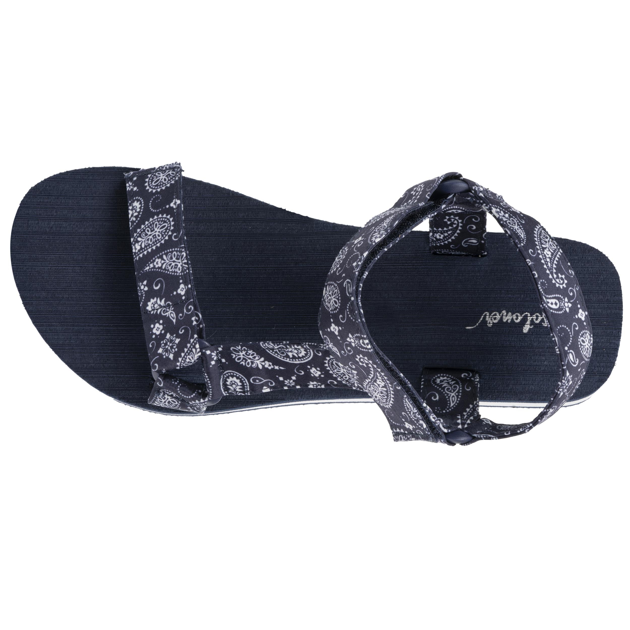 Sandale Femme sport talon Marine