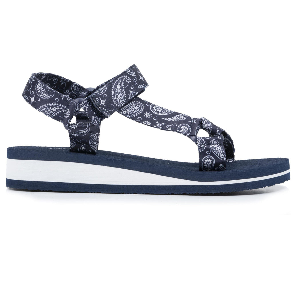 Sandale Femme sport talon Marine